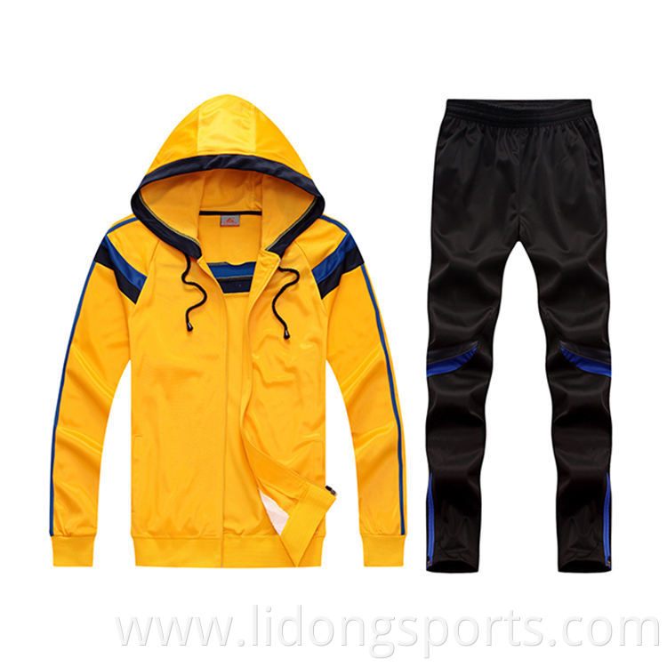 LiDong Wholesale latest new design tracksuit cheap mens sportswear